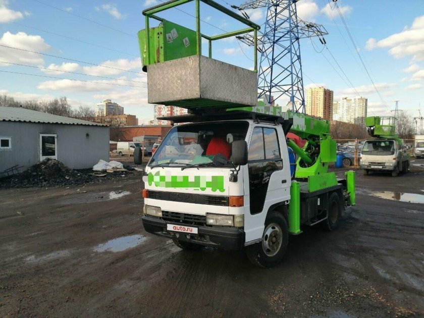 Автовышка Isuzu Elf kw100