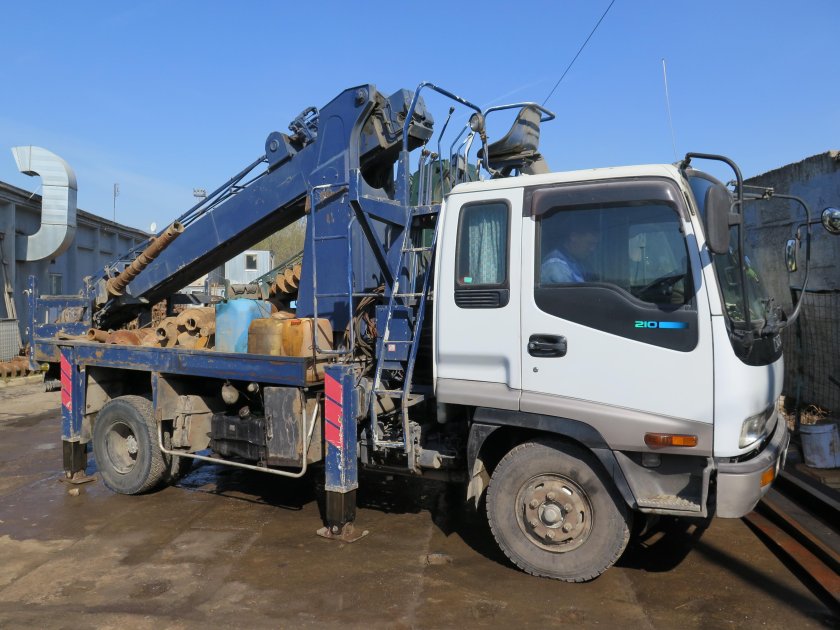 Японский ямобур Aichi Исузу