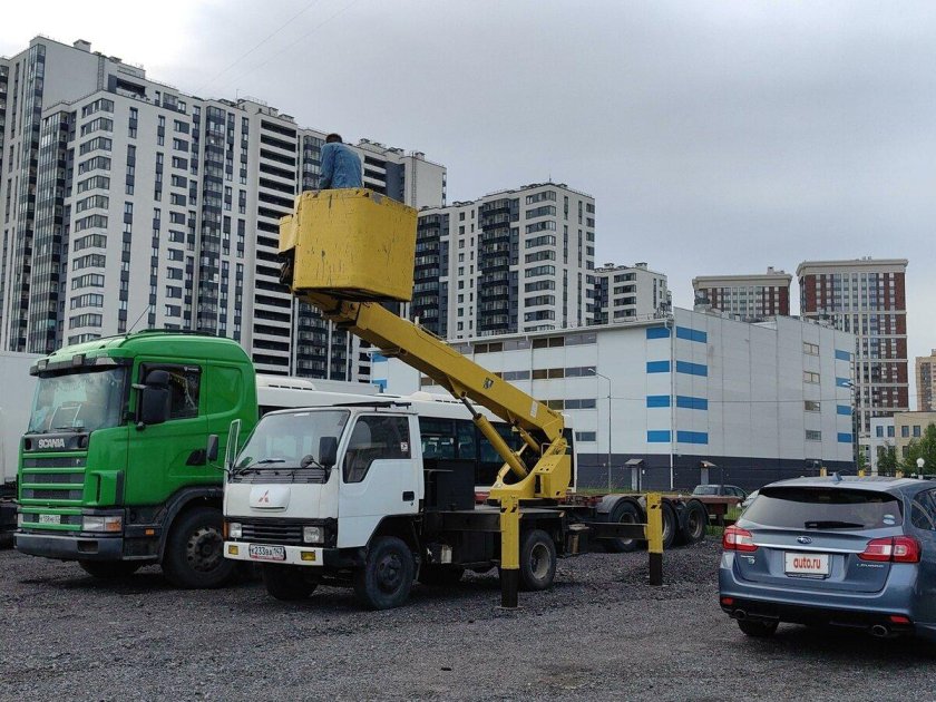 Автовышка митсубиси кантер