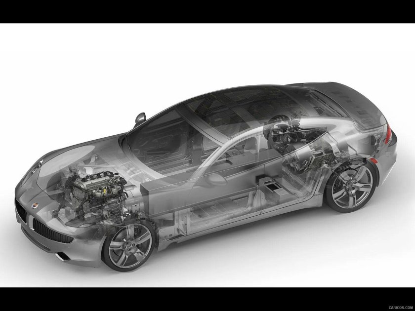 Fisker Karma двигатель