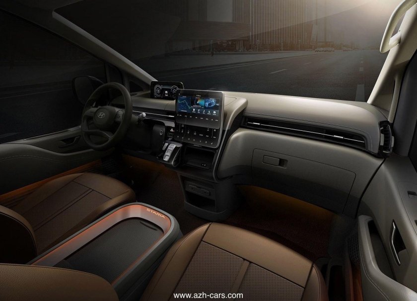 Hyundai Staria 2021 салон
