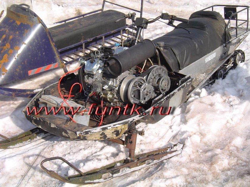 Двигатель снегохода Рысь 500