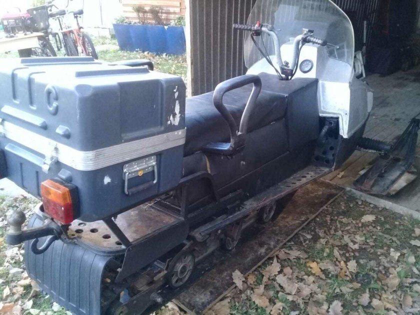 Снегоход буран 640 покатушки