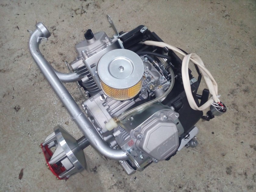 Двигатель Лифан 27 л.с на Буран