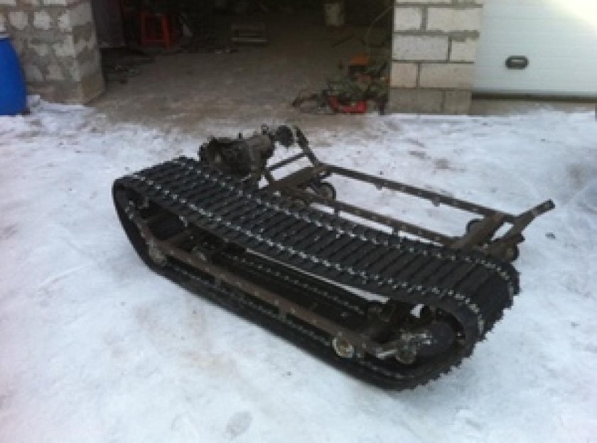 Гусеничный движитель Буран