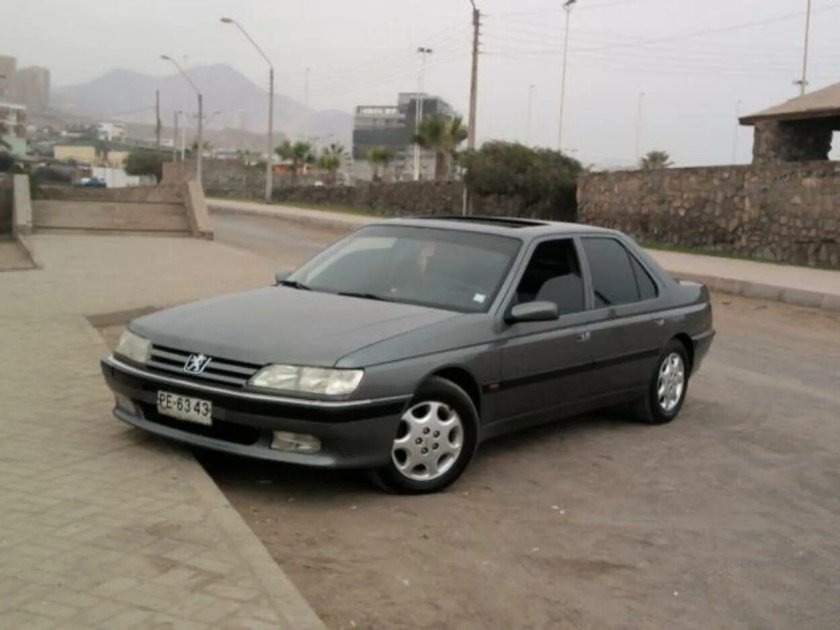 Пежо 605 черный