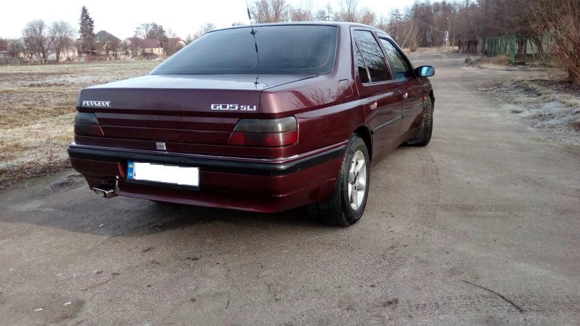 Пежо 605 Рестайлинг