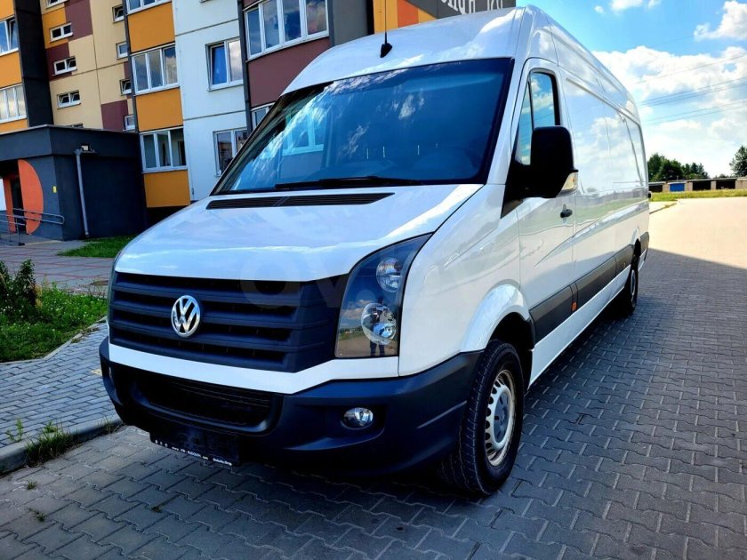 Задние двери на Крафтер в Белоруссии