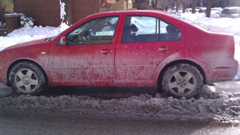 Немытая машина