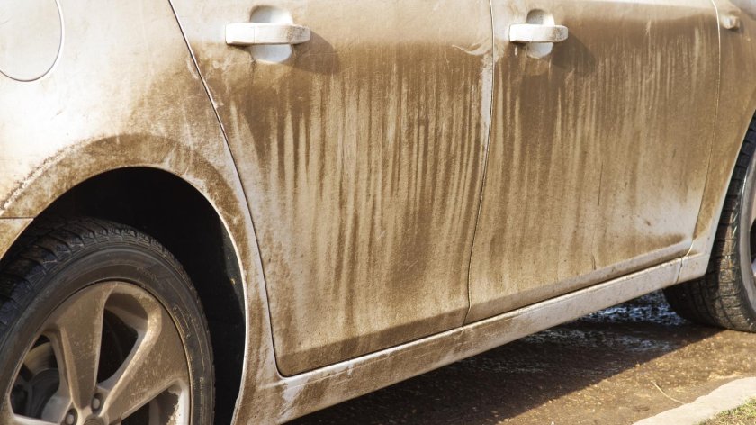 Мойка очень грязной машины