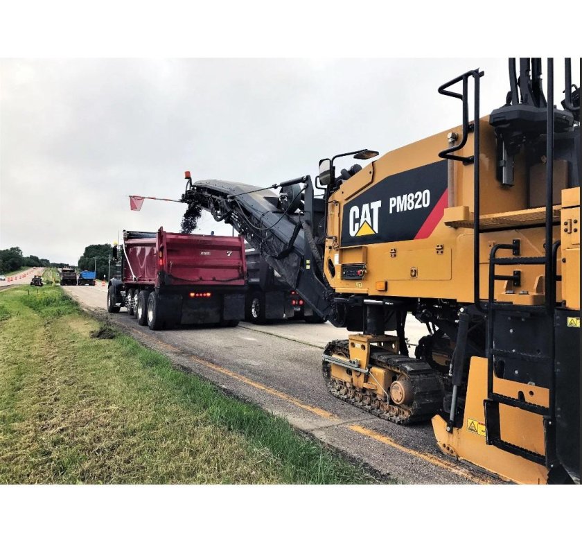 Дорожная фреза Катерпиллер