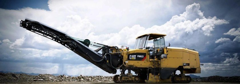 Дорожная фреза caterpillar pm620