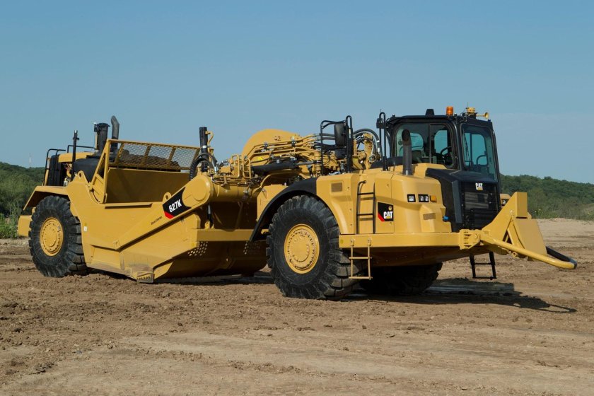 Скрепер Катерпиллер