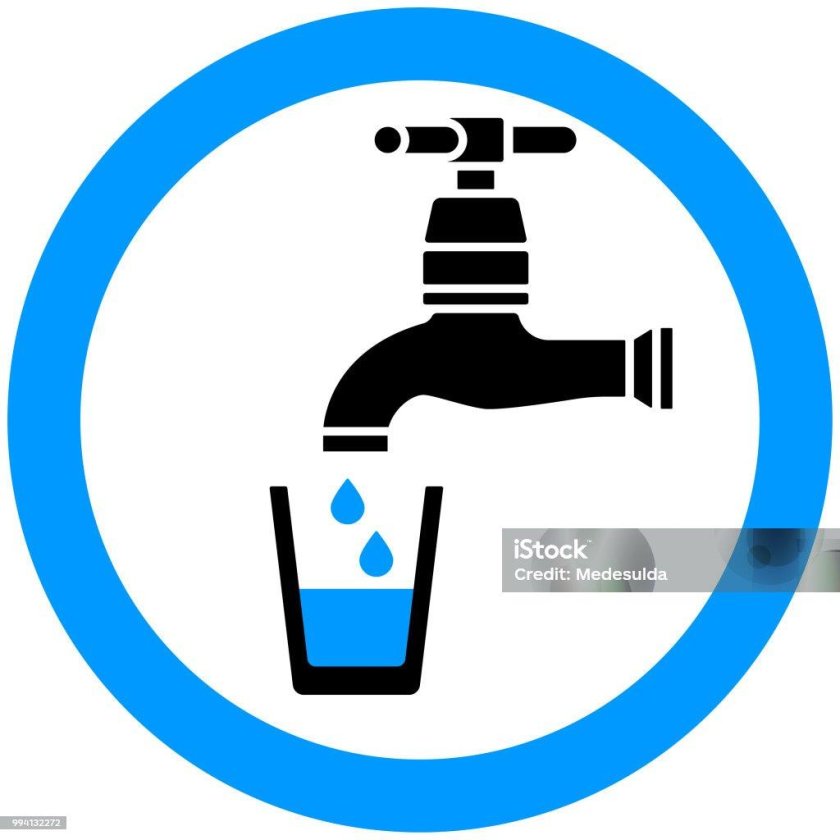 Питьевая вода вывеска