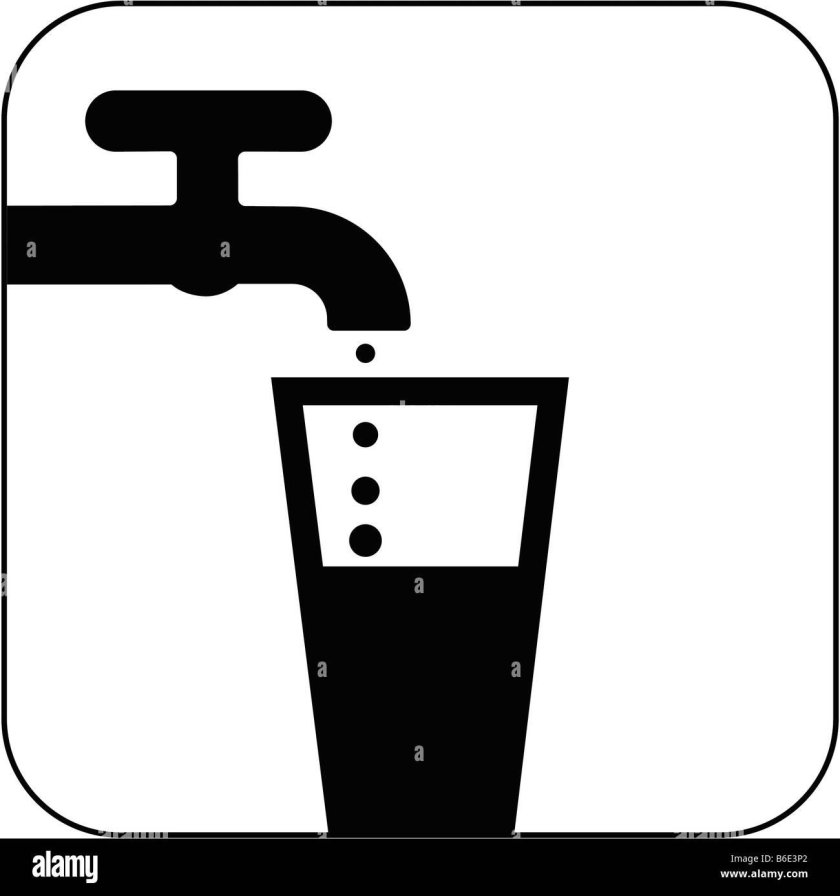 Питьевая вода пиктограмма