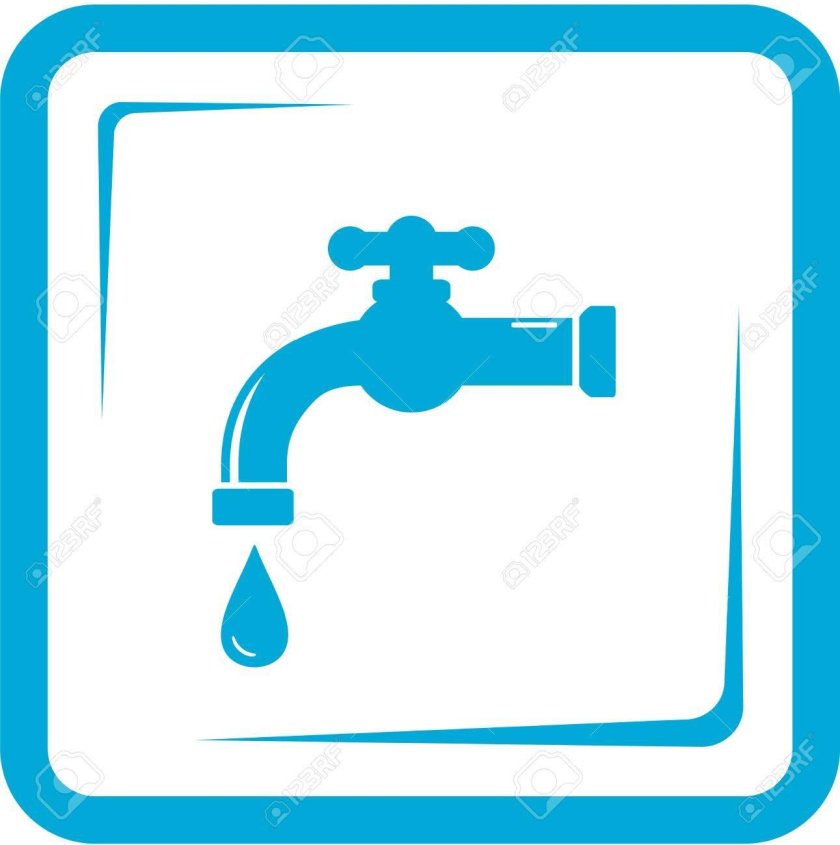Значок водопроводного крана
