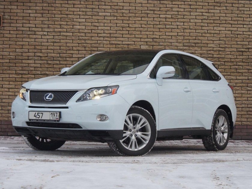 Лексус рх 350 2011 белый