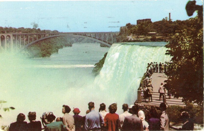 Ниагарский водопад в Нью-Йорке Эстетика