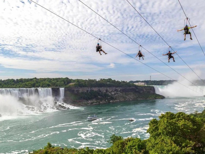 Ниагарский водопад канатная дорога
