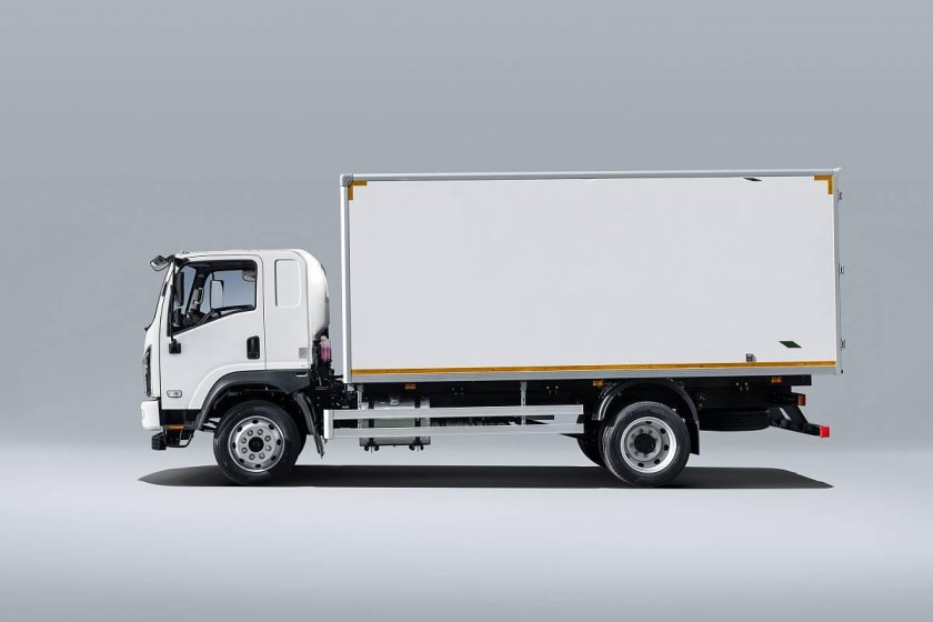 Jac n90 изотермический фургон