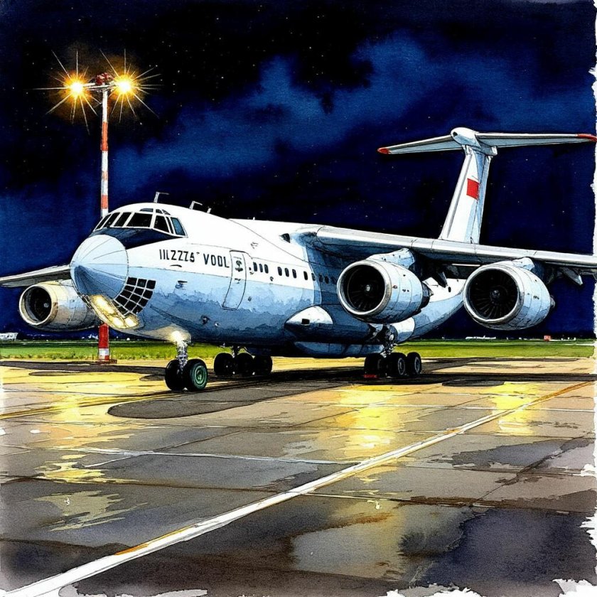 Военно-транспортный самолёт ил-76мд