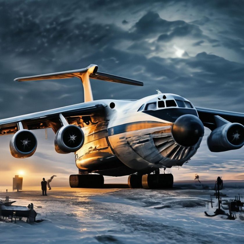 Военно-транспортный самолёт ил-76мд