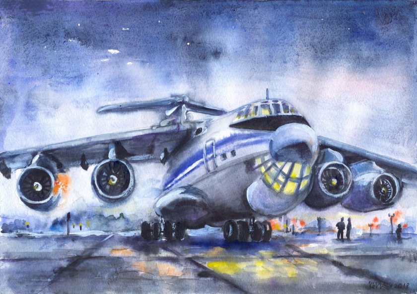 Ил 76 картина