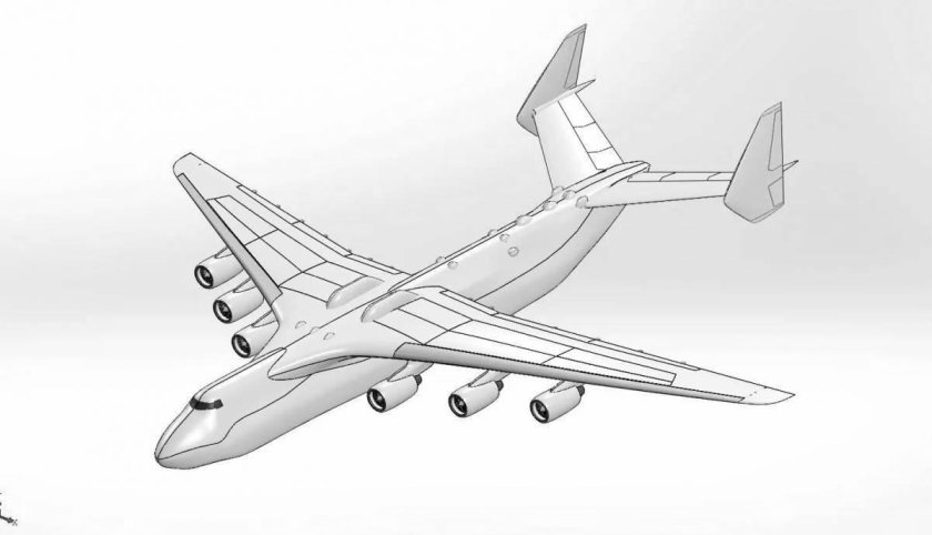 АН-225 Мрия чертежи