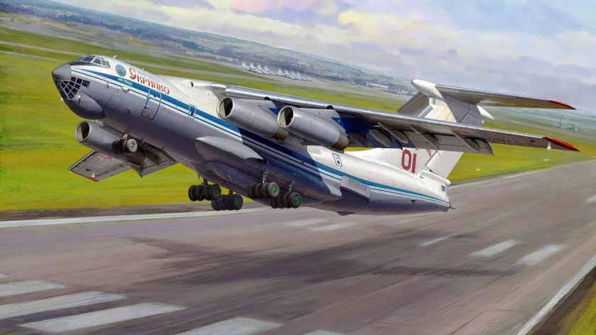 Военно-транспортный самолёт ил-76мд