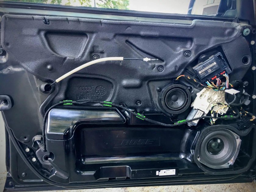 Audi a6 акустика Bose