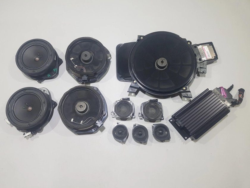 Audi a6 акустика Bose