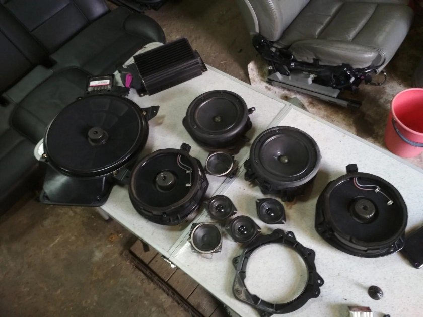 Audi Bose 4 динамика