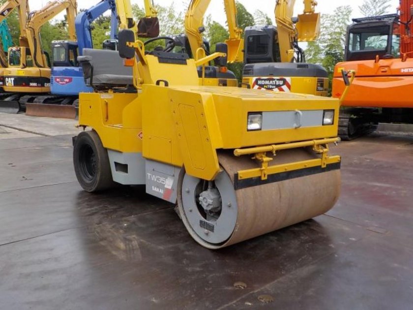 Виброкаток сакаи tw 350