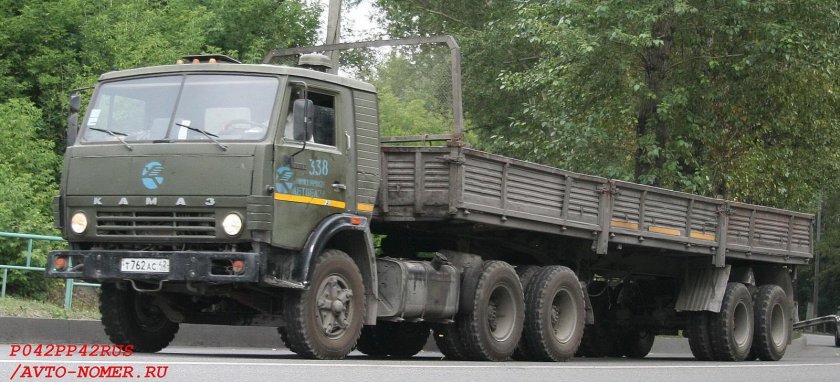 КАМАЗ 54112 С полуприцепом ОДАЗ