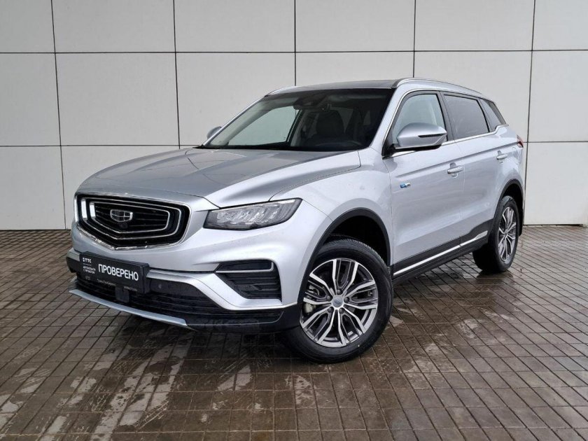 Geely atlas pro серый