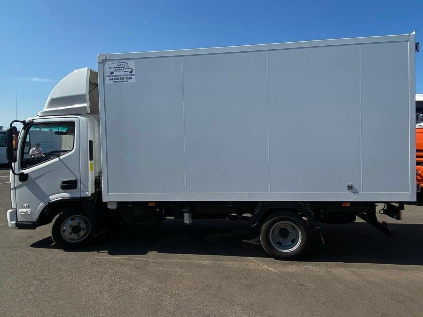 Jac n90 изотермический фургон