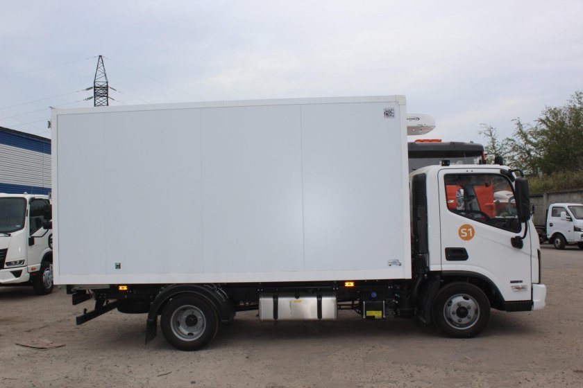 Jac n90 изотермический фургон