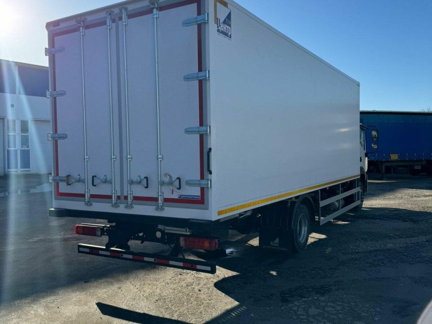 Jac n120 изотермический фургон