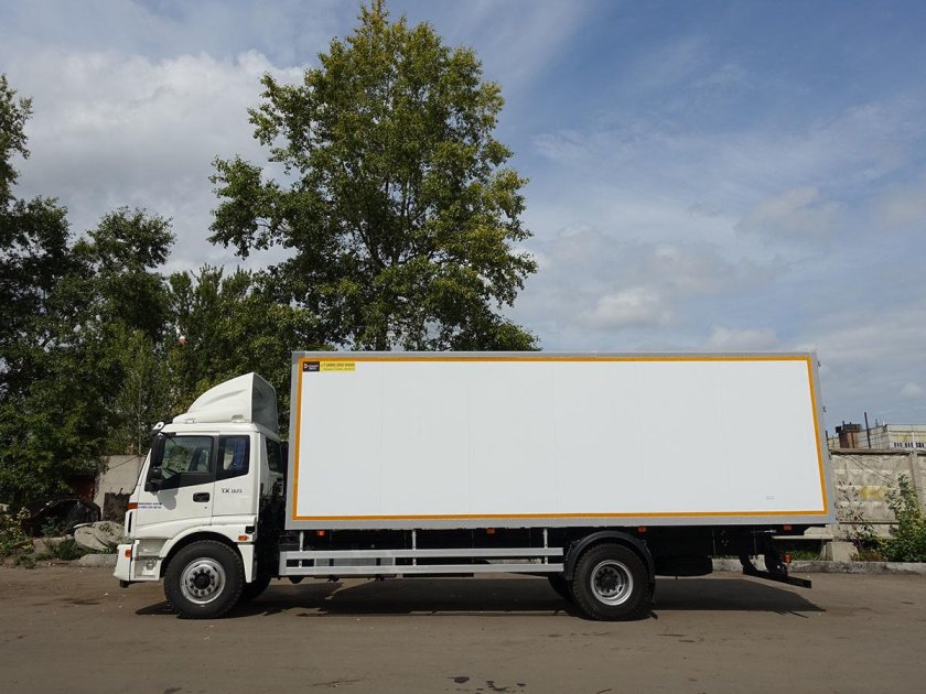 Isuzu NPR 75 тент