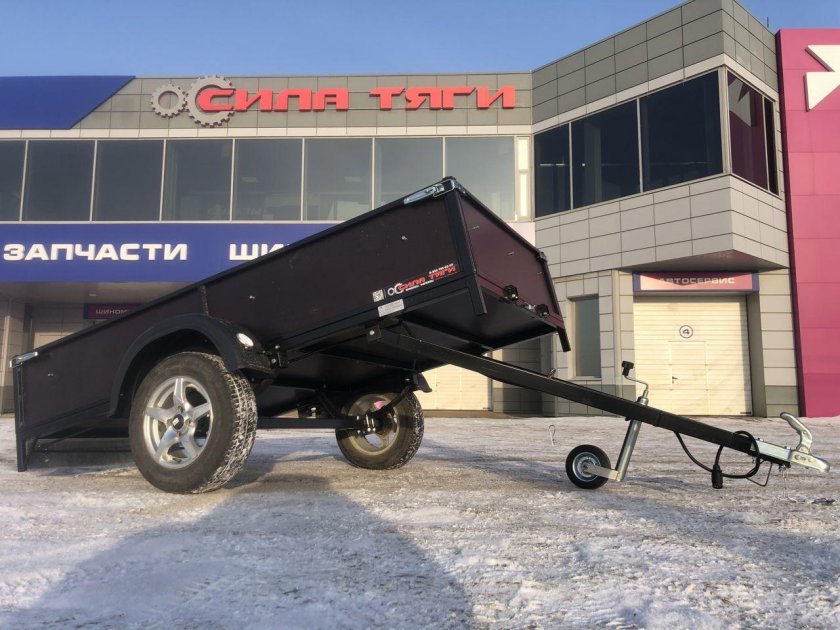Прицеп на тягах