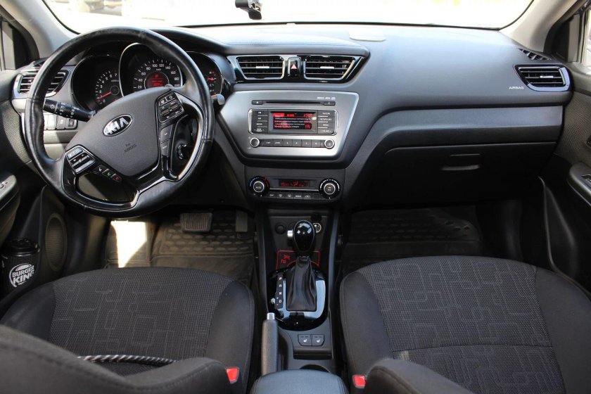 Kia Rio 3 2015 салон