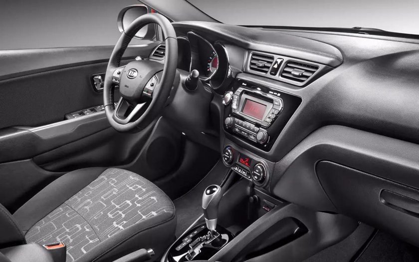Kia rio 3 хэтчбек салон