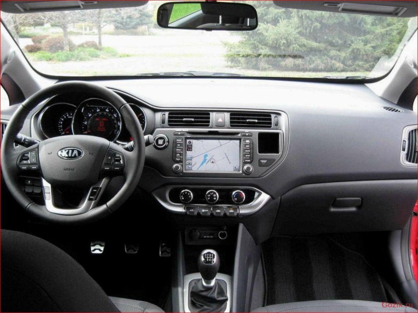 Kia Rio 2012 салон