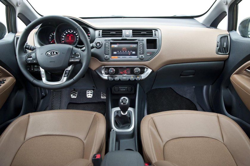 Kia Rio 2012 салон