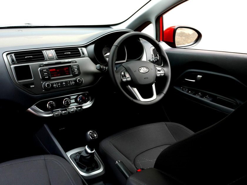 Kia Rio 2016 хэтчбек салон