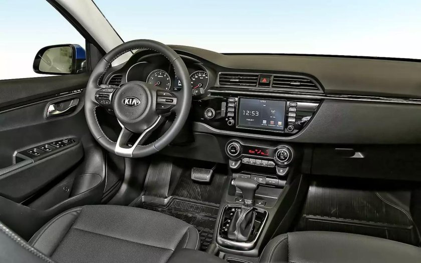Kia Rio 2017 салон