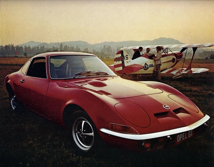 Опель ГТ 1973