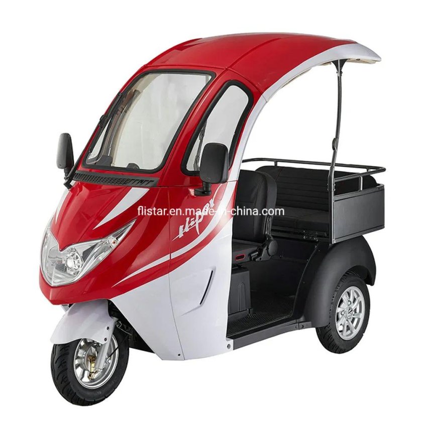 Электромотороллер 3-х колесный грузовой