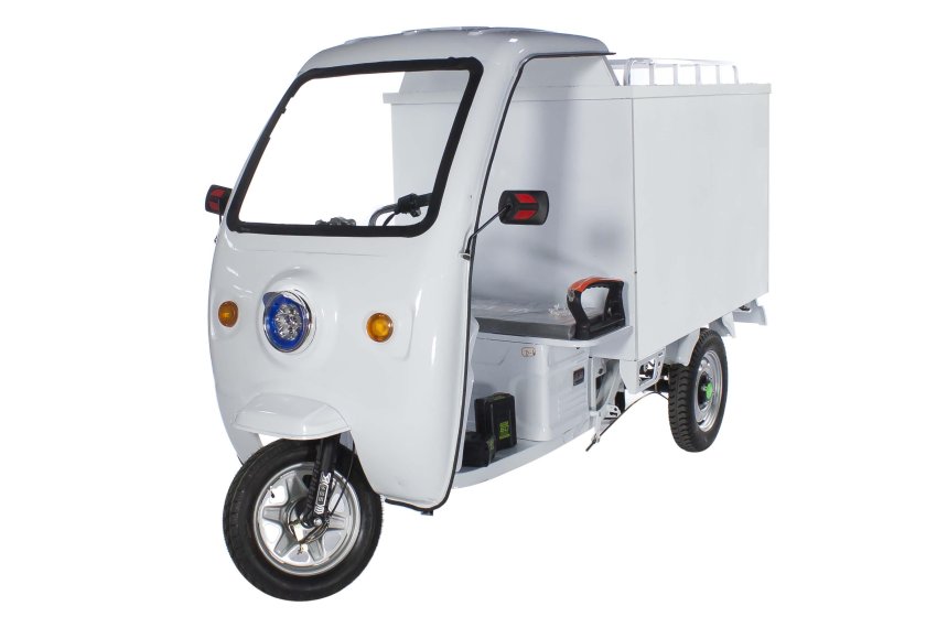 Трехколесный грузовой электроскутер OXYVOLT Trike Cargo Box 1000 w 60 v
