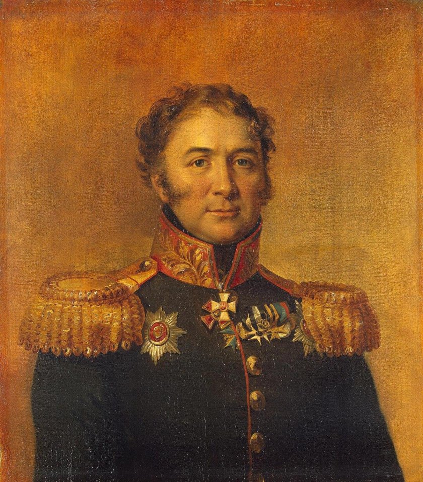 Джордж ДОУ портрет Николая Николаевича Раевского